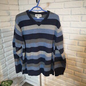 Cherokee Men's V-neck Long Sleeve Sweater